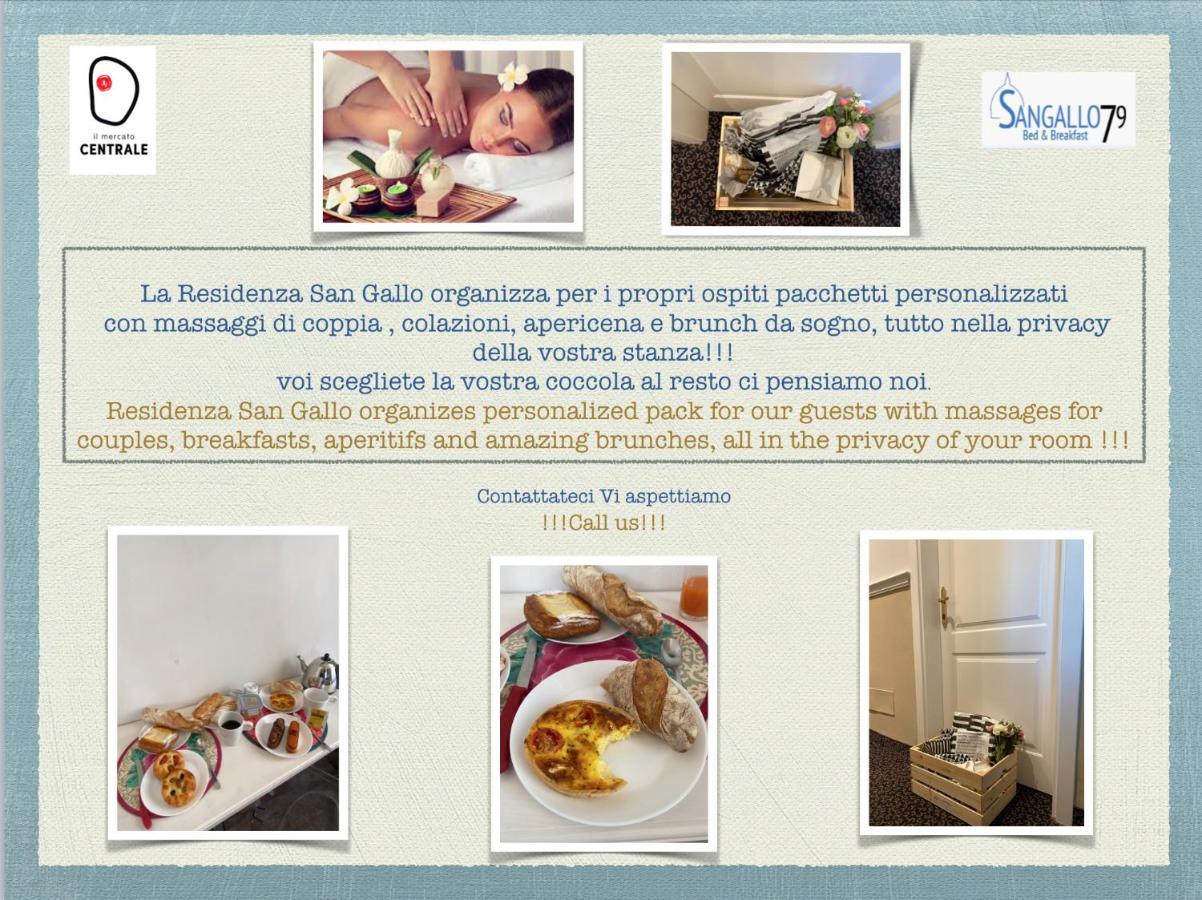 B&B Residenza San Gallo 79 Флоренція Екстер'єр фото